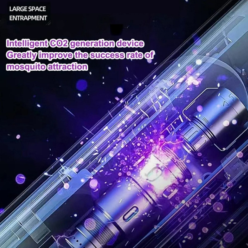 Bærbar myggelampe genopladelig insektfælde myggedræber insektzapper