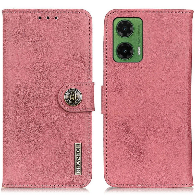 KHAZNEH Motorola Moto G35 Lompakkokotelo - Pink
