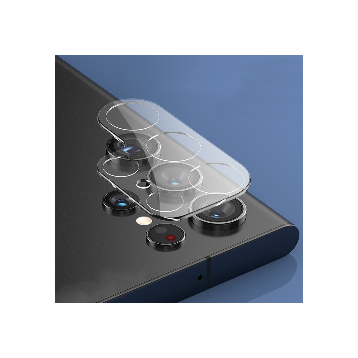 For Samsung Galaxy S25 Ultra ENKAY Camera Lens Protector Tempered Glass Lens Film