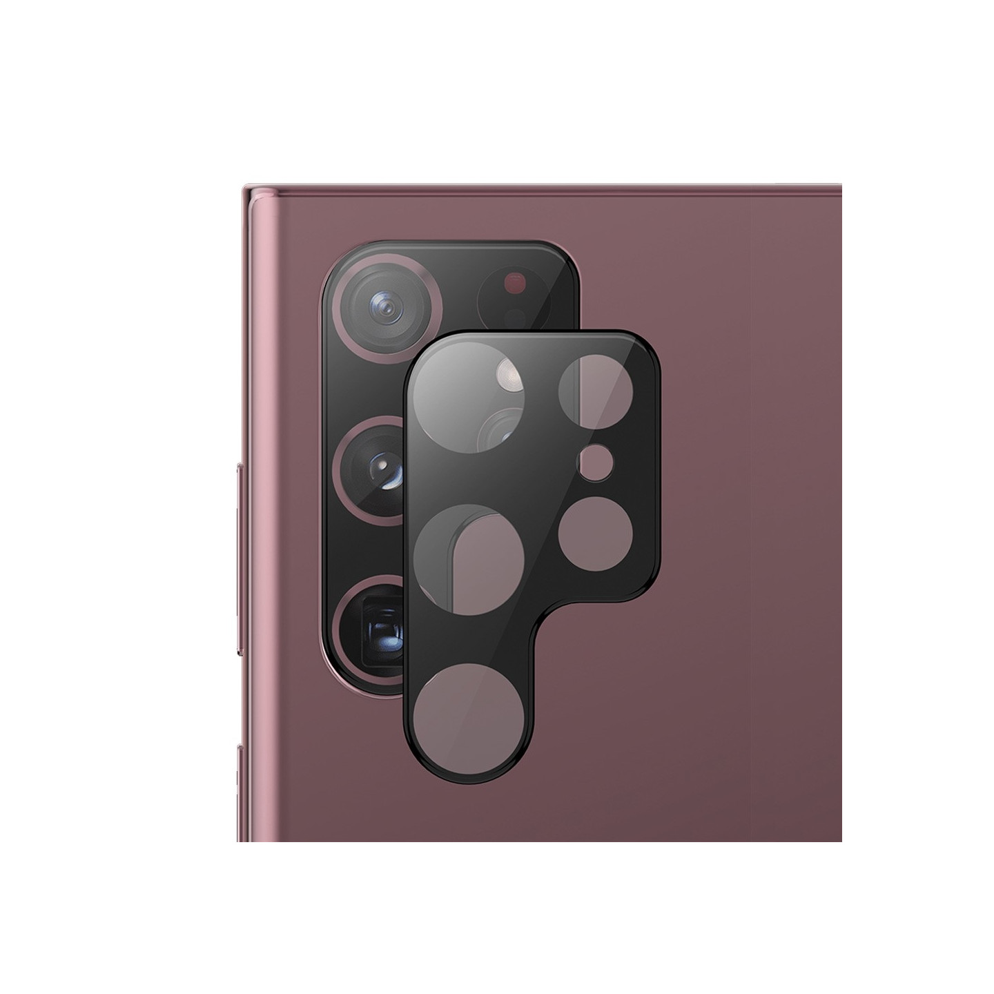 Til Samsung Galaxy S25 Ultra ENKAY Kameralinsebeskytter Hærdet Glas Linsefilm