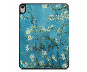 Apple iPad Air (2020) (2022) Slim fit tri-fold fodral - Tree with Flowers