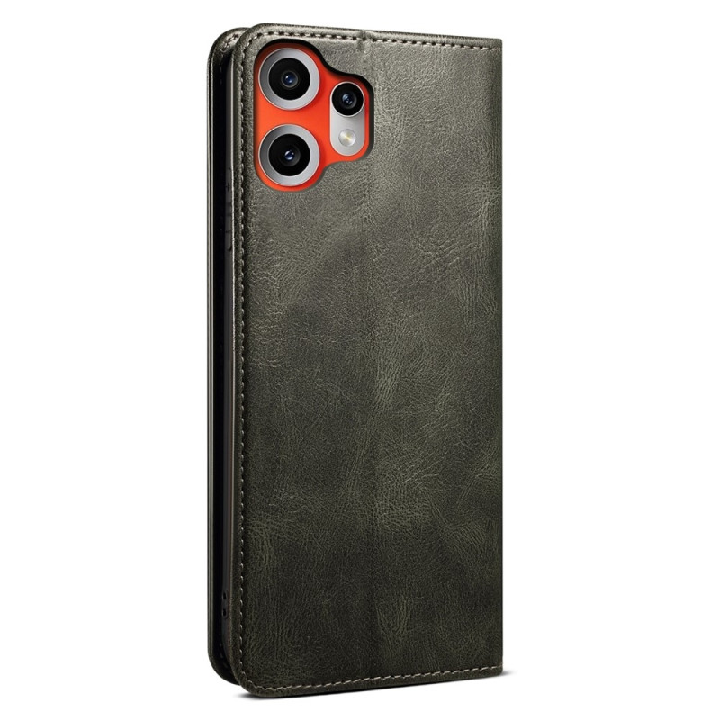 Crazy Horse Wallet Case For Nothing CMF Phone 2 Pro