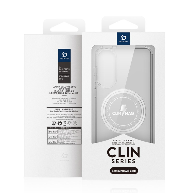 Samsung Galaxy S25 Edge Takakuori DUX DUCIS Clin Series