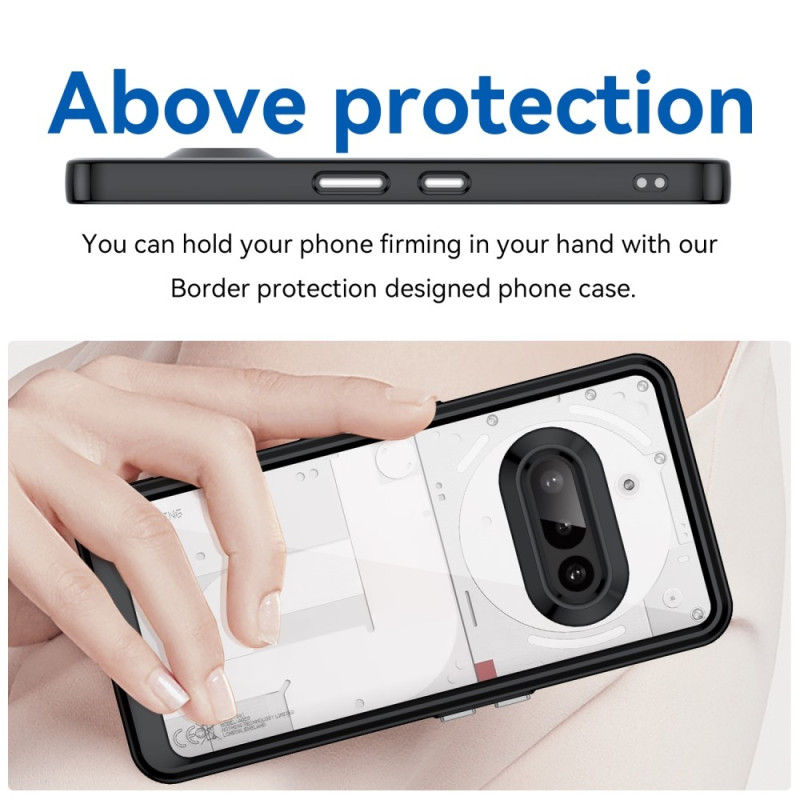För Nothing Phone (3a) Skal TPU + Akryl Skyddande Transparent Telefonfodral