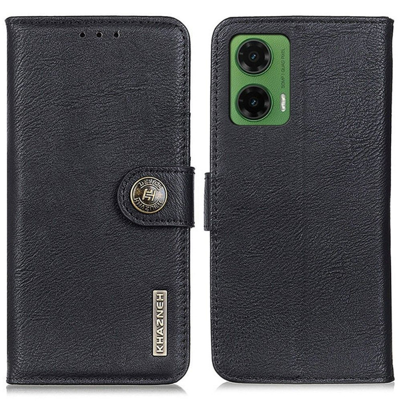 KHAZNEH Wallet Stand Case for Motorola Moto G35