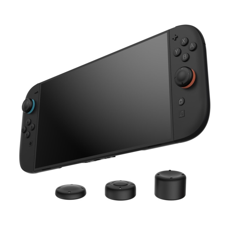 Stikkhetter 6 stk. joystick tommelgrep sklisikring kompatibel med Nintendo Switch 2