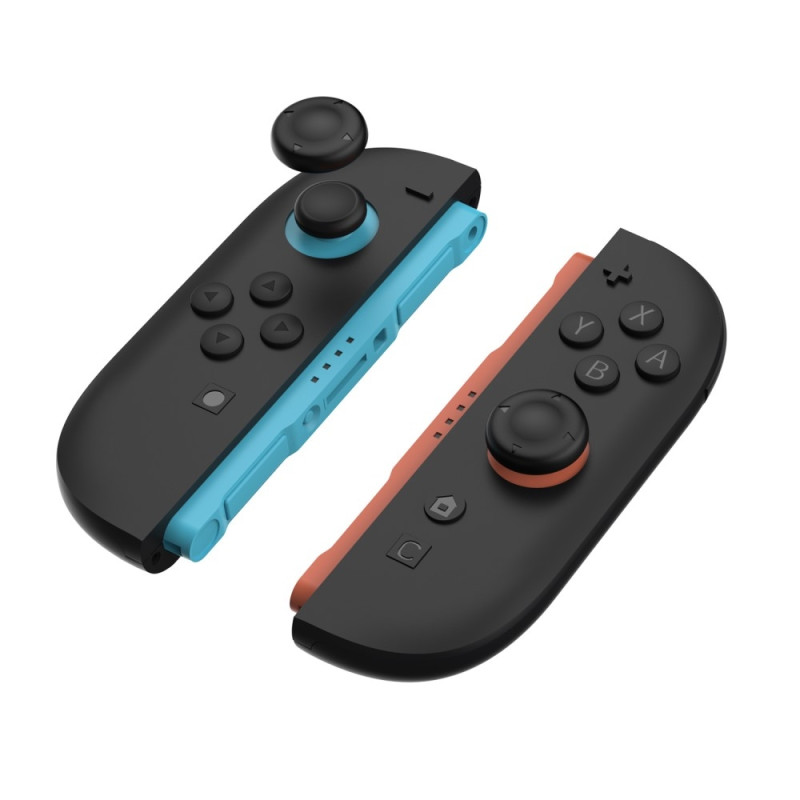 Stikkhetter 6 stk. joystick tommelgrep sklisikring kompatibel med Nintendo Switch 2