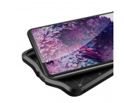 Samsung Galaxy S20 FE TPU skal Litchi Texture - Svart