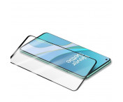 AMORUS OnePlus 8T Härdat glas - Svart