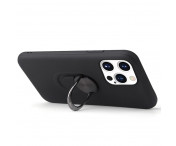 Till iPhone 13 Pro Max Hybrid skal med Finger Ring - Röd