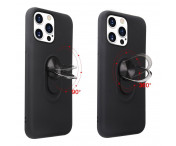 Till iPhone 13 Pro Max Hybrid skal med Finger Ring - Röd