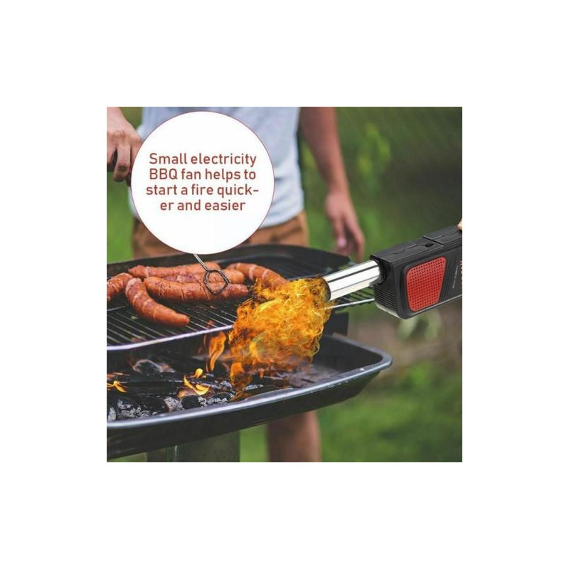Portable Barbecue Handheld Electric Fan Air Blower BBQ Fireplace Air
