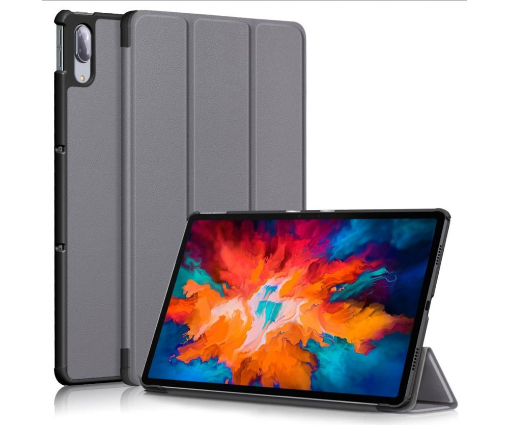 Tri-fold Fodral till Lenovo Tab P11 Pro TB-J706F - Grå