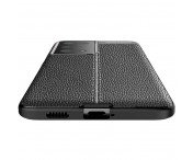 Samsung Galaxy S21 Ultra TPU-skal Litchi Grain - Svart