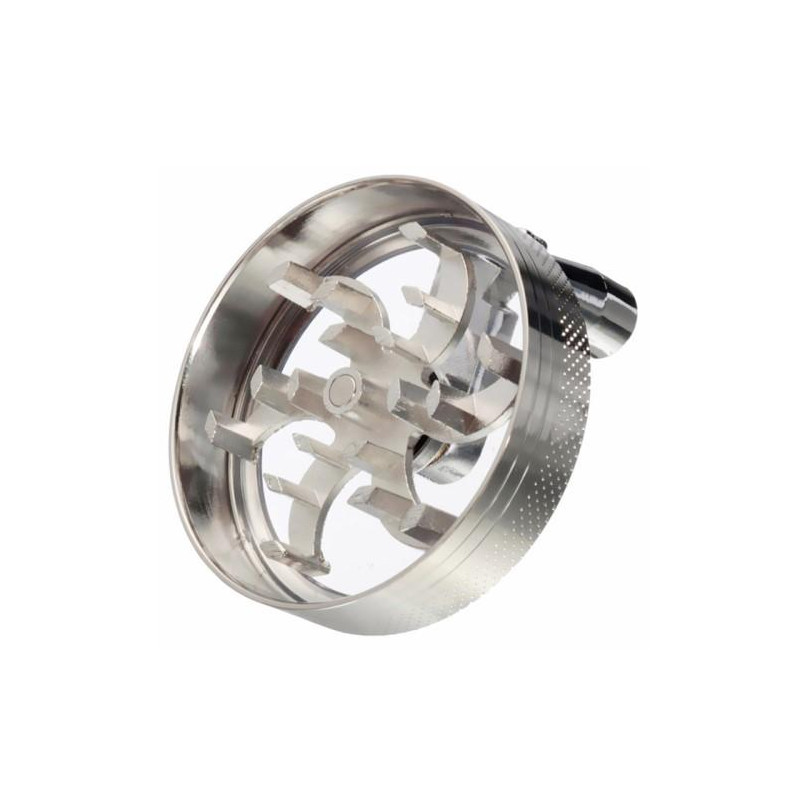 4 Layers Tobacco Grinder Herbal Herb Spice Crusher Smoke Manual 55mm