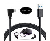 Oculus Quest VR Link Cable USB3.0 to Type-C Data kable 5m