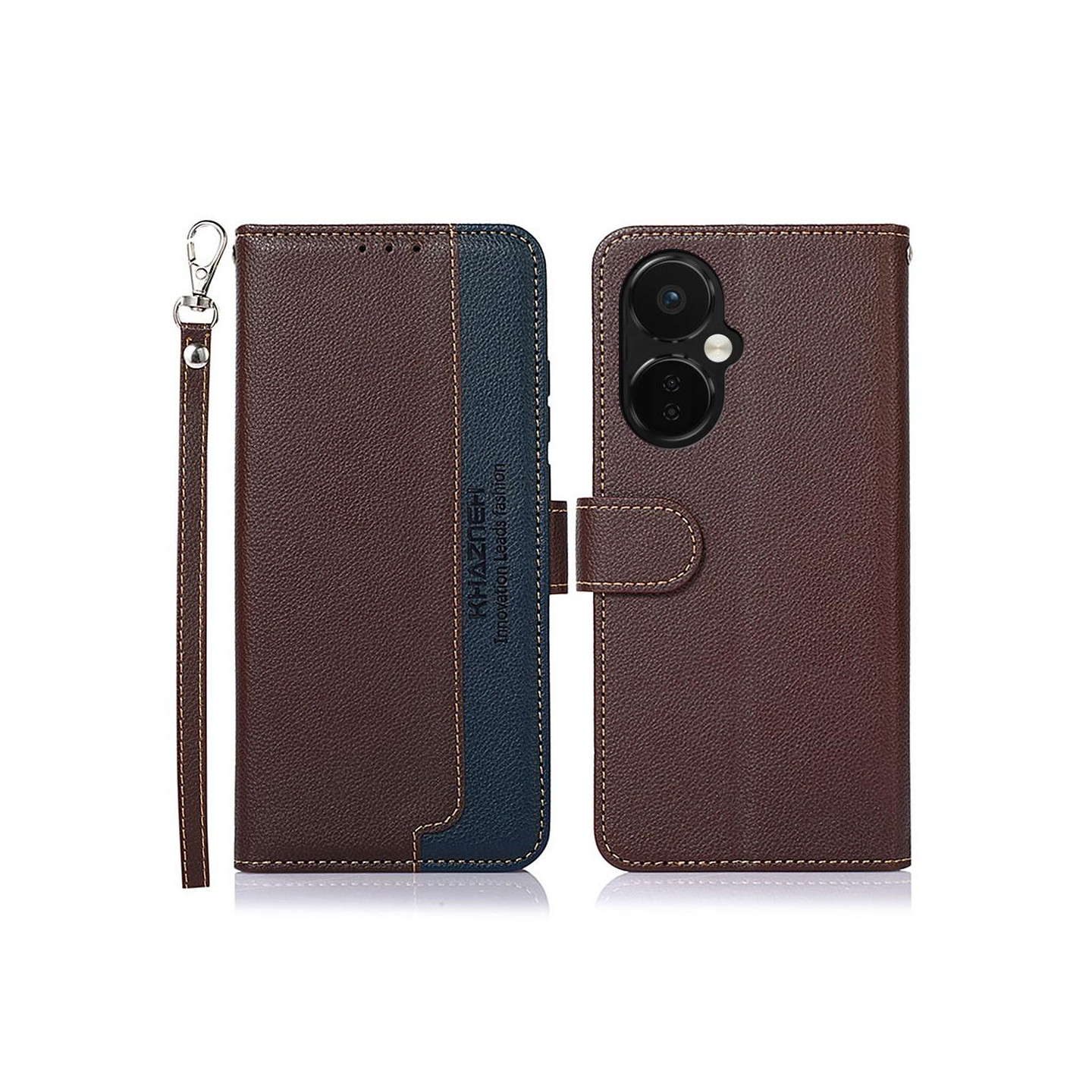 OnePlus Nord CE3 5G KHAZNEH puhelimen kansi - ruskea/sininen