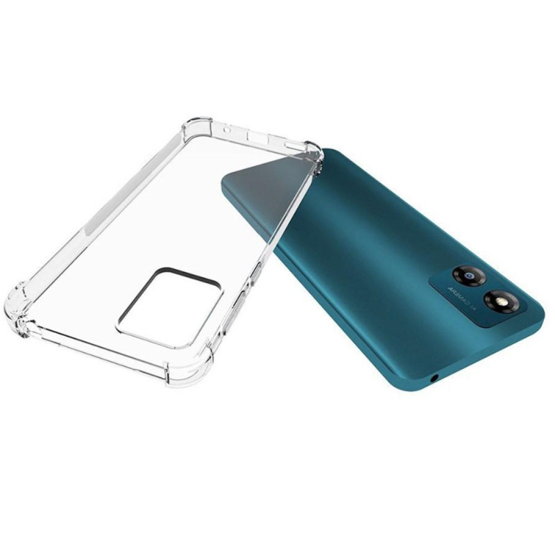For Motorola Moto E13 4G Slim Läpinäkyvä TPU Suojakuori Kansi