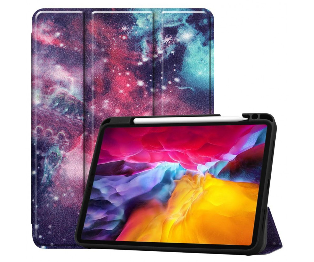 iPad Pro 11 2021 Slim fit tri-fold fodral - Space