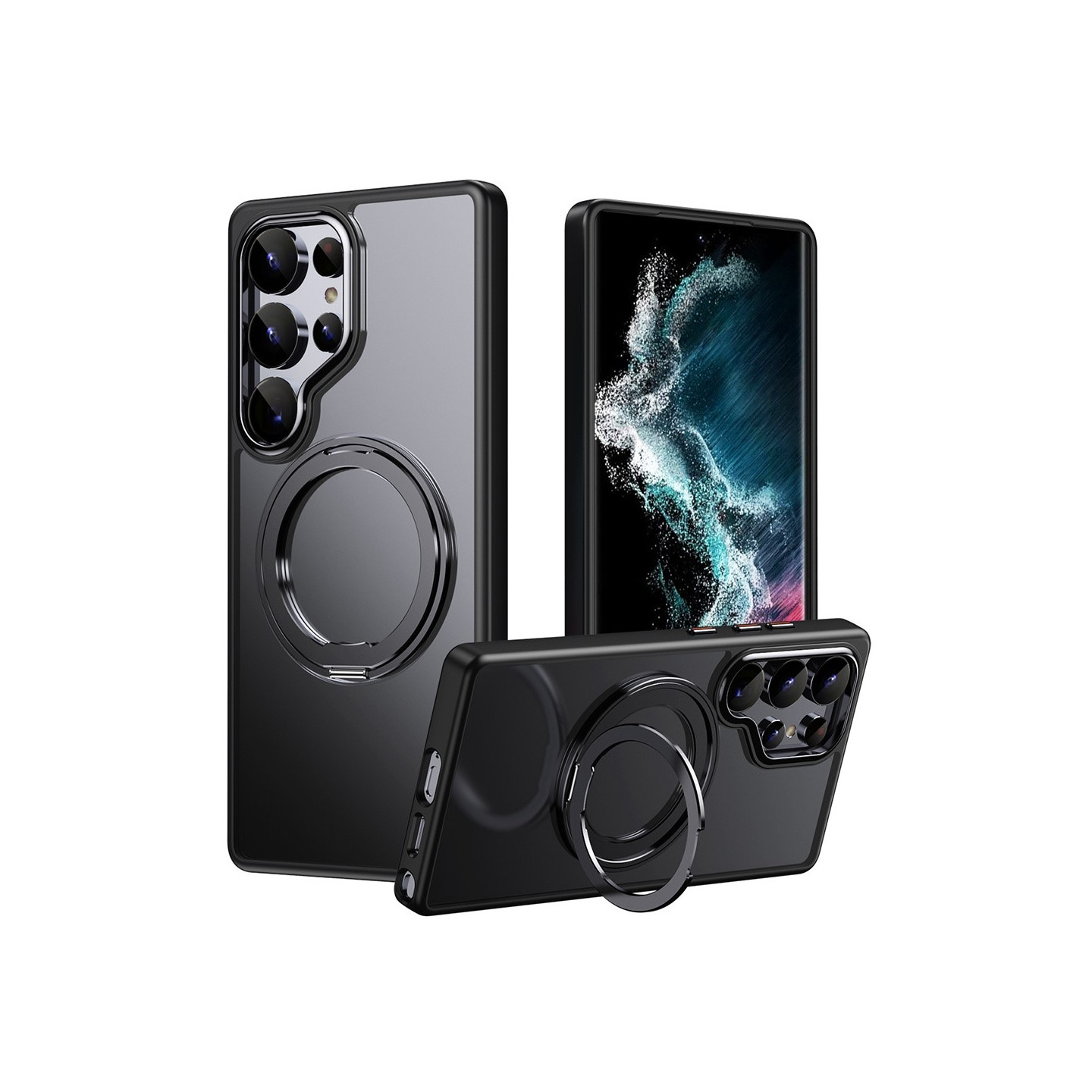 För Samsung Galaxy S25 Ultra Skal Kompatibelt med MagSafe