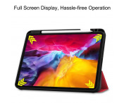 iPad Pro 11 2021 Slim fit tri-fold fodral - Röd
