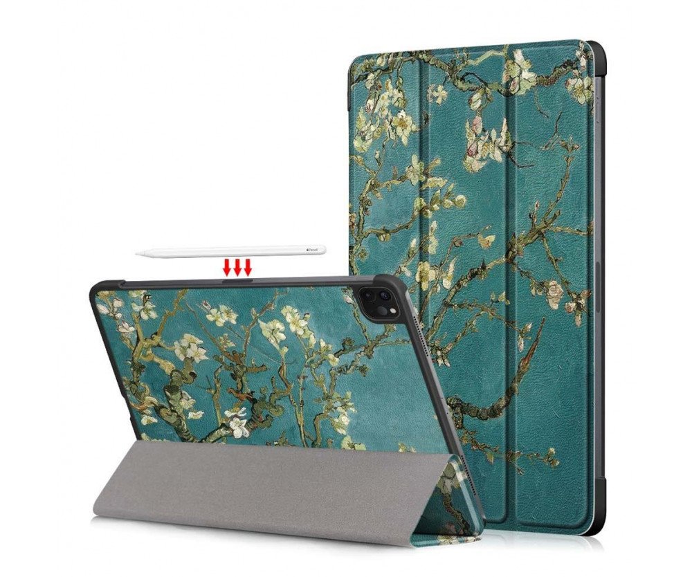 iPad Pro 11" 2021/2020/2018 Slim fit tri-fold fodral - Blossom