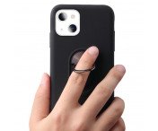 iPhone 13 Mini Hybrid skal med Finger Ring - Röd