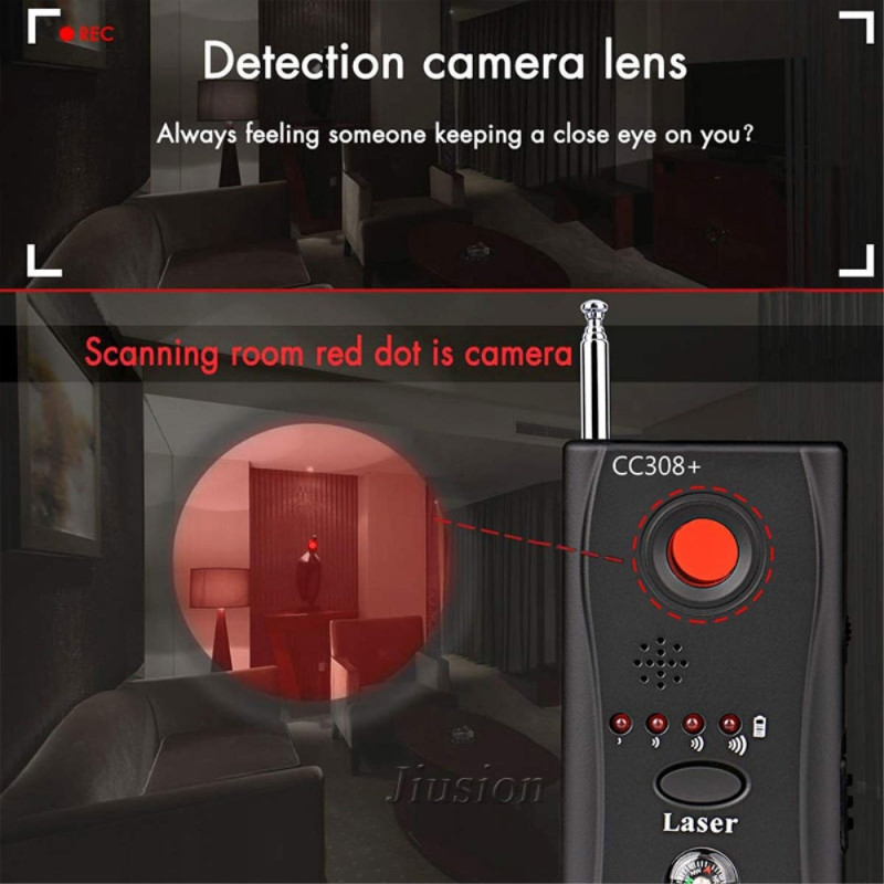 Camera Detector RF GSM Bug GPS Tracker Finder Detector Bug Detector