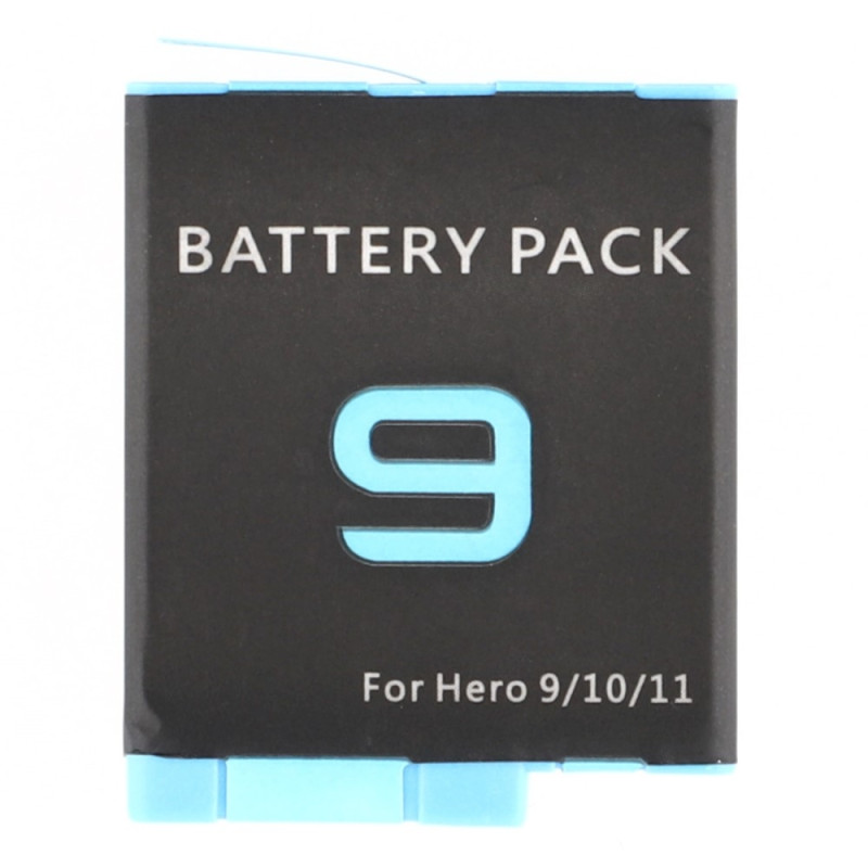Battery for GoPro Hero 12 11 10 9 3.85V 1720mAh AHDBT-901 Replacement Battery