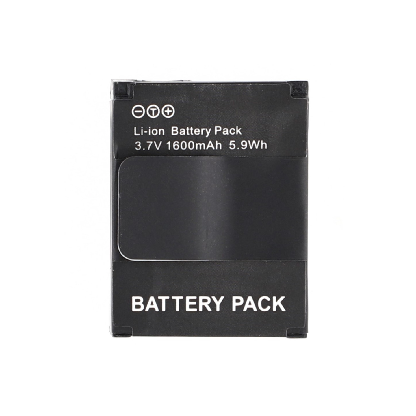 Batteri for GoPro Hero 3 kamera 3,7V 1600mAh AHDBT-201/301 erstatningsbatteri