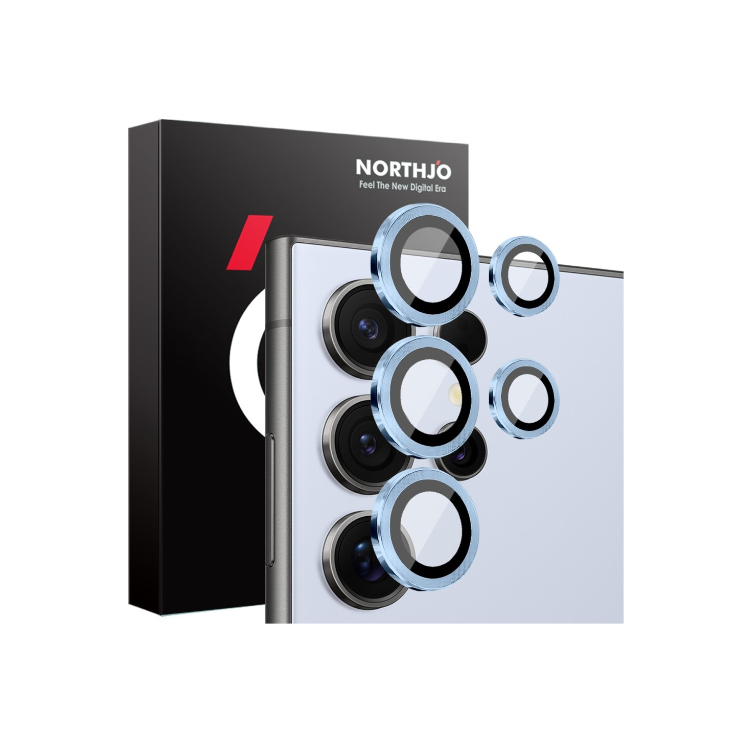 NORTHJO For Samsung Galaxy S25 Ultra Tempered Glass Camera Lens