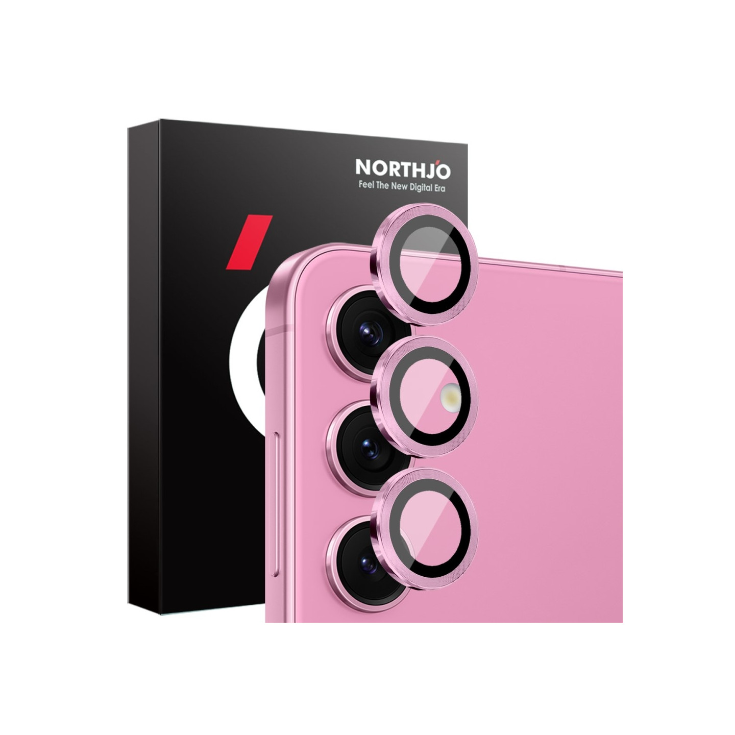 NORTHJO for Samsung Galaxy S25+ Herdet Glass Kameralinsebeskytter