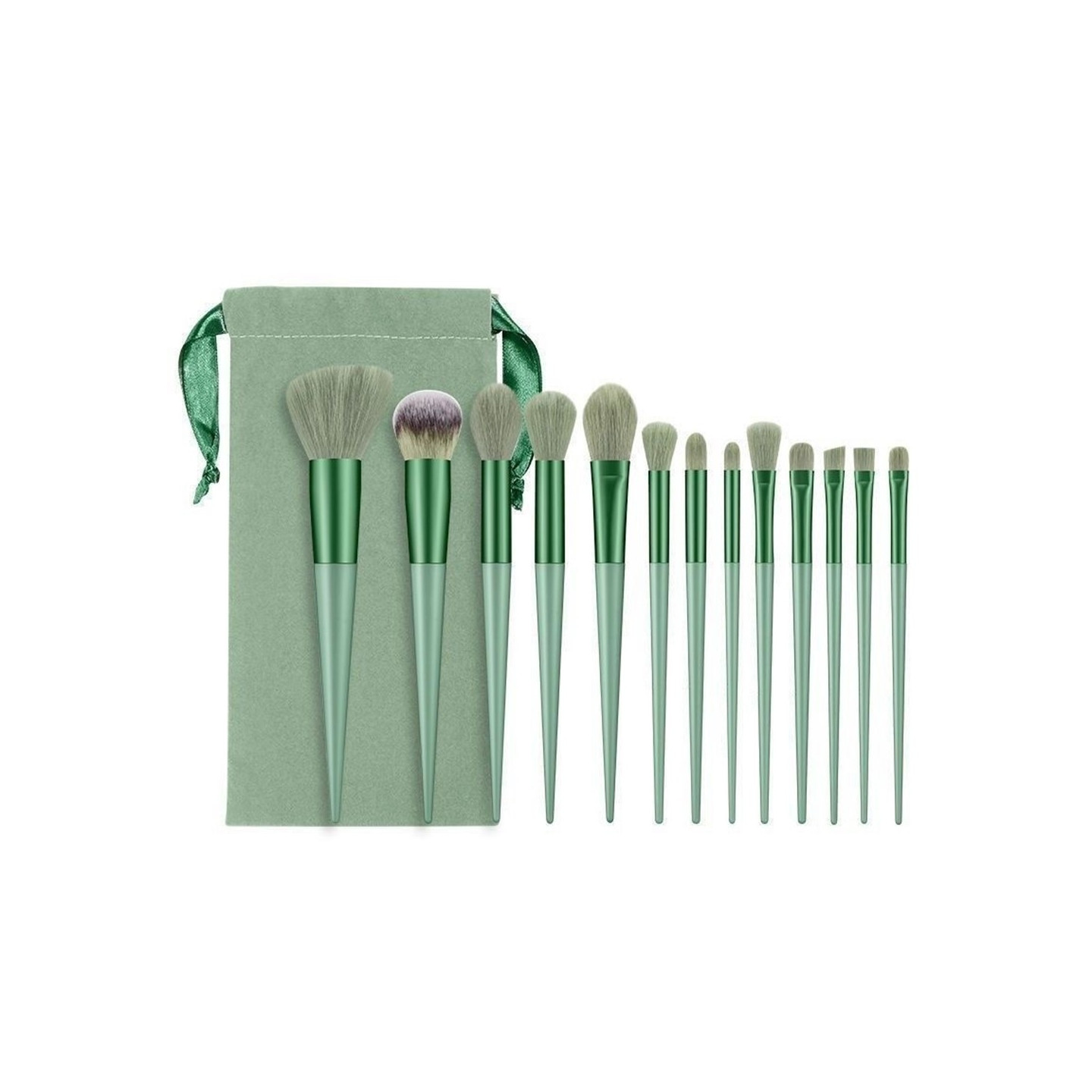 13 st Makeup Brush Set Kosmetiska borstar Soft Fiber Foundation Kontur -