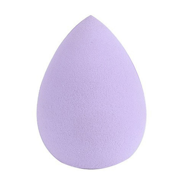 2 kpl Makeup Sponge Blender Teardrop Beauty Egg Cleansing Puff Skin Care - Vaalea violetti