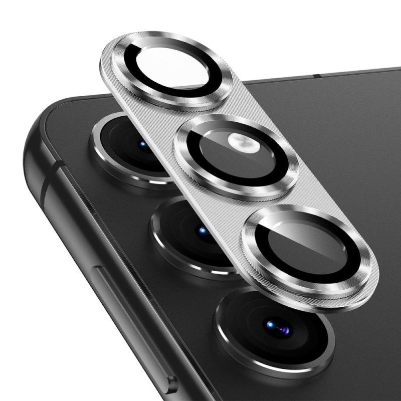 För Samsung Galaxy S25 Kameralinsskydd ENKAY Metallring Linsfilm