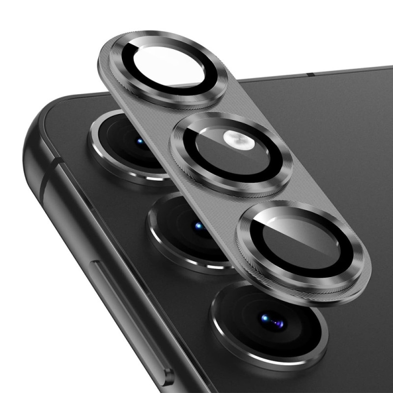 För Samsung Galaxy S25 Kameralinsskydd ENKAY Metallring Linsfilm