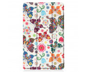 Tri-fold Fodral till Lenovo Tab M7 (3rd Gen) - Butterflies
