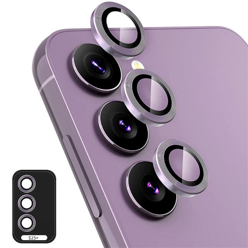 For Samsung Galaxy S25+ Camera Lens Protector ENKAY Metal Ring Lens Film