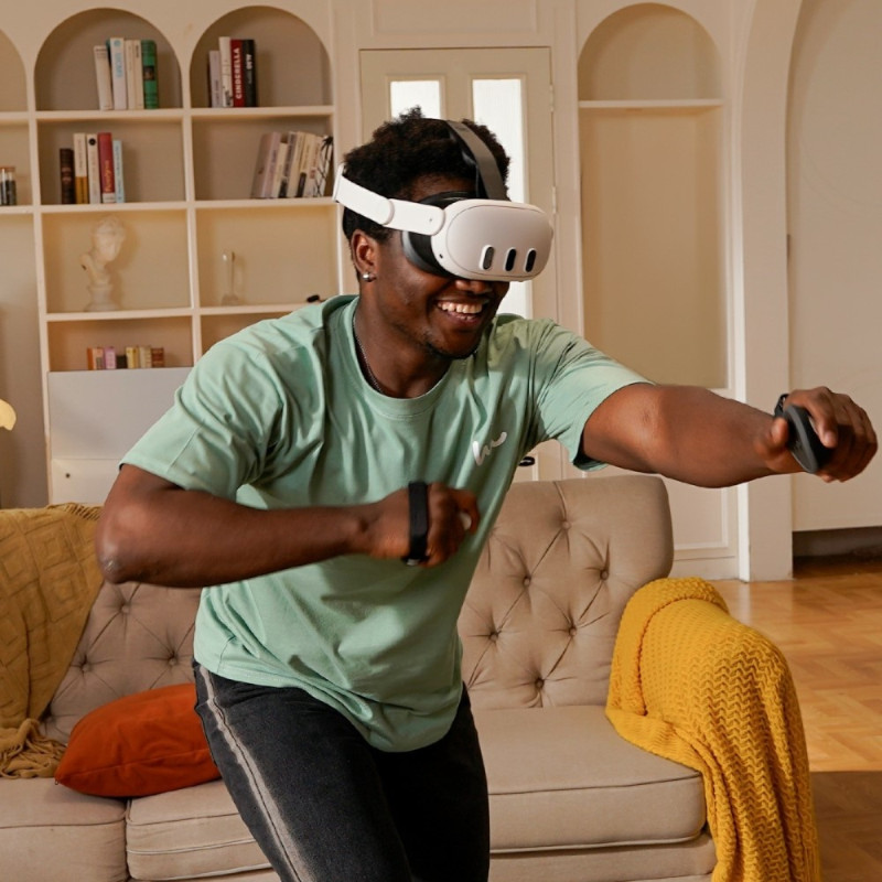 For Meta Quest 3/3S Head Strap VR Headset Soft Cushion Headband Pressure Reducing