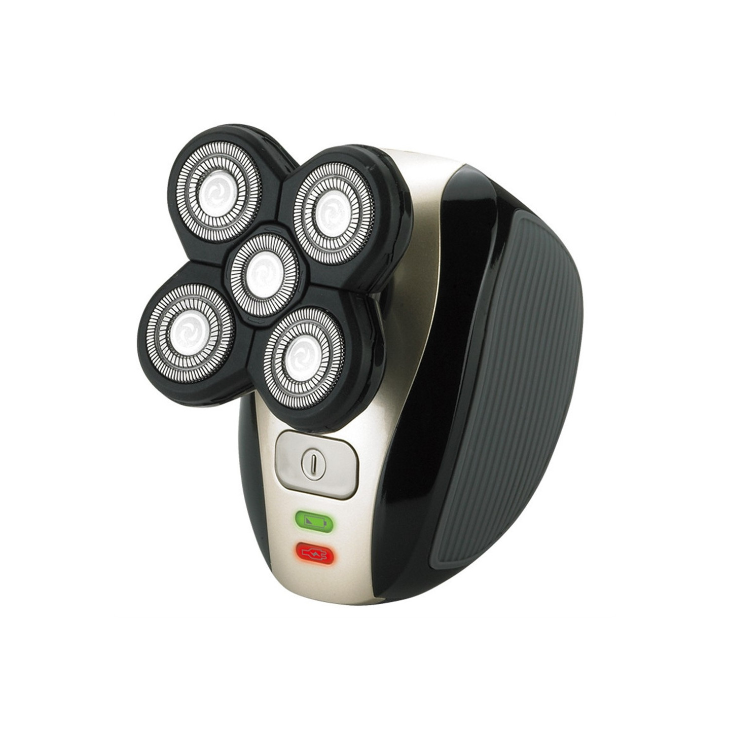 5in1-sähköparranajokone Monitoiminen ladattava partakone, jossa 5 päätä