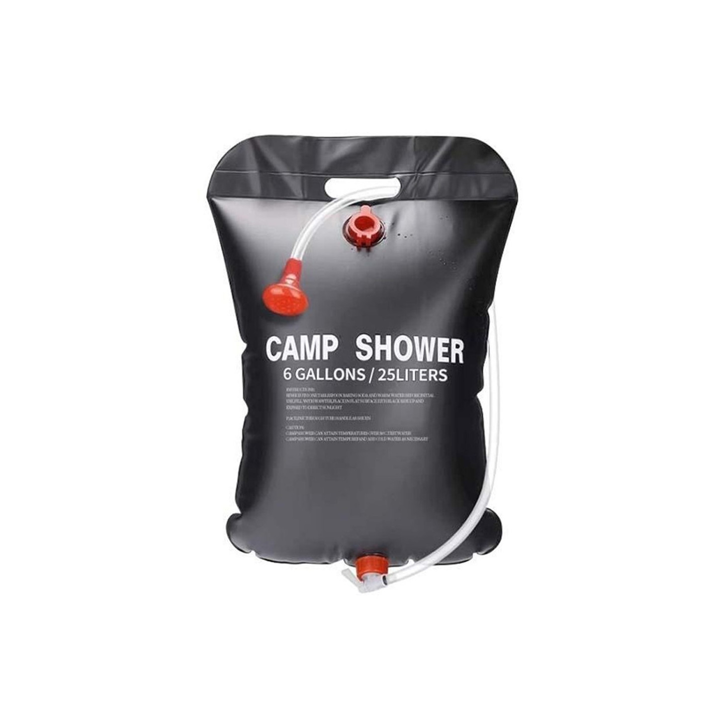 Outdoor Camping Travel Water Bag Portable Shower Bag Solar Heating Shower 25L