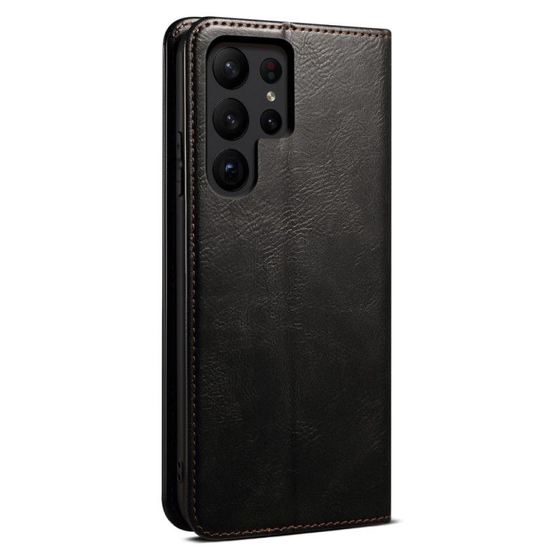 Til Samsung Galaxy S25 Ultra Lommebok-deksel - Svart