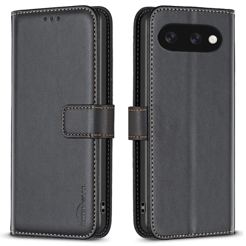 BINFEN Plånboksfodral Google Pixel 9a - Svart