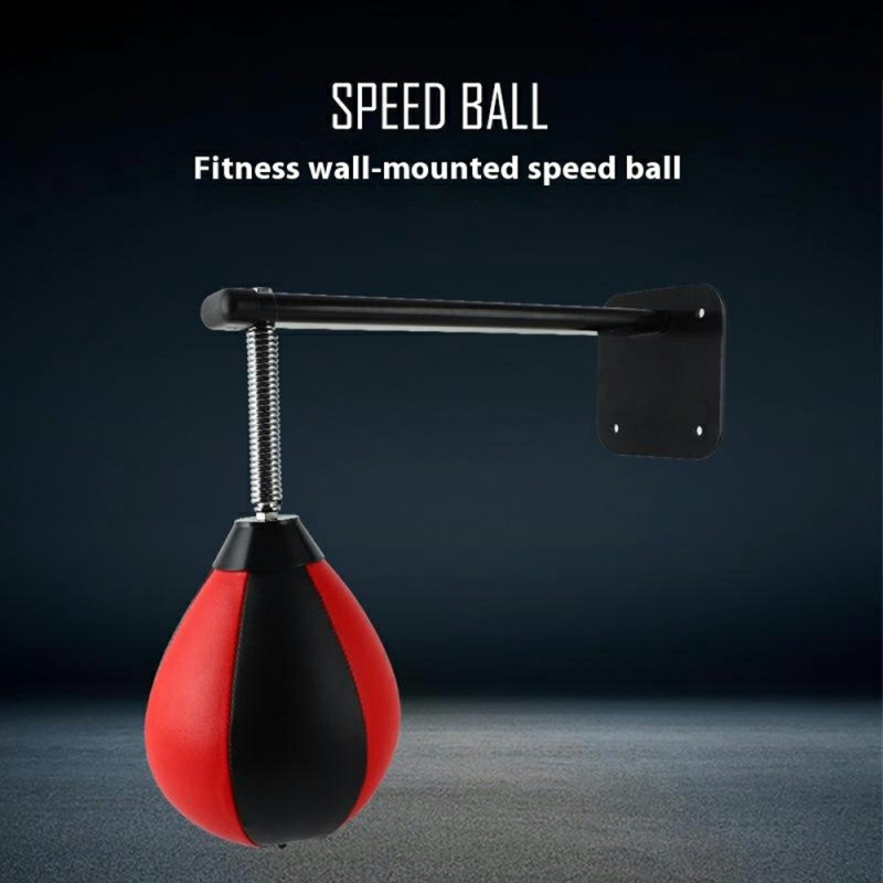 Wall Mounted Boxing Speedbag Sanda Ball Pear Ball Martial Arts Boxing Ball