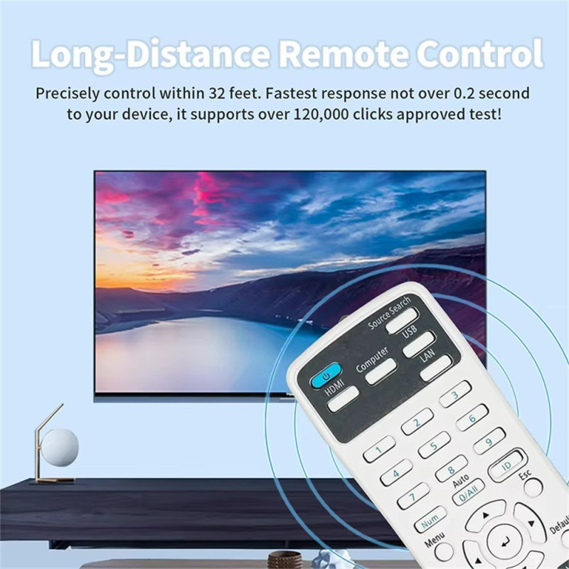 Replacement Remote Control 219863500 for Epson Projector