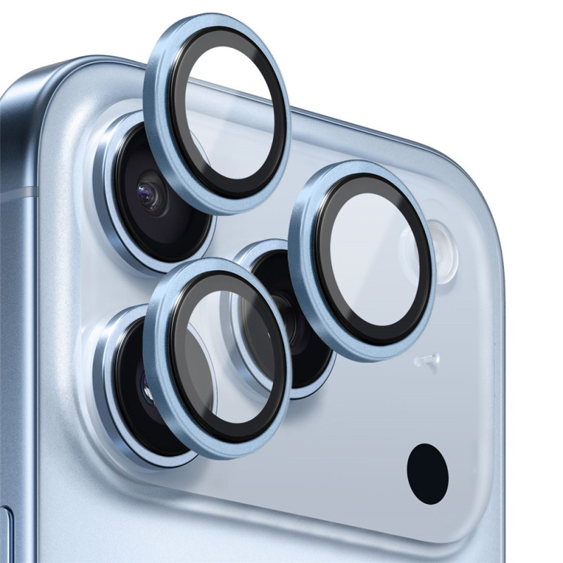 NORTHJO iPhone 17 Pro Max / iPhone 17 Pro Kameralinssin Suojus Karkaistu Lasi Metallirengas