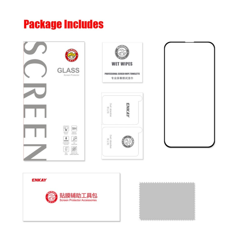 ENKAY HAT PRINCE Tempered glass for iPhone 16e