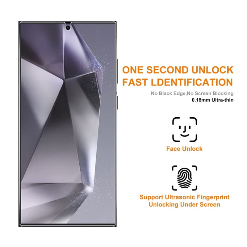 ENKAY 2stk herdet glass skjermbeskyttere til Samsung Galaxy S25 Ultra