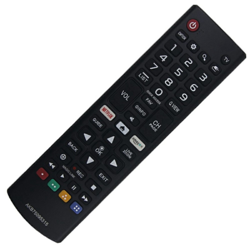 TV remote control Replacement for AKB75095315 For LG TV