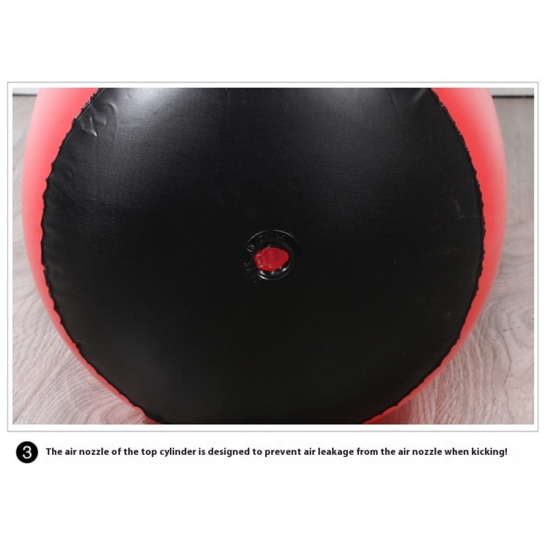 160 cm Stående Boksesøjle Oppustelig Boksesæk Boksesæk Fitnesstræning